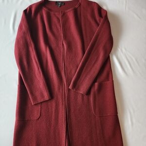 J. Crew Deep Red Knit Top